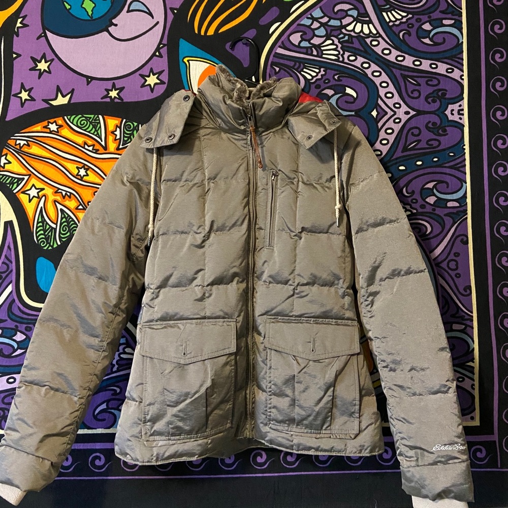 Olive Winter Jacket.